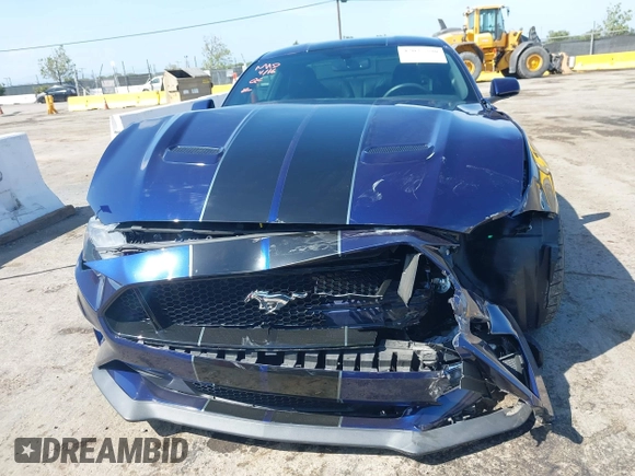2018 Ford Mustang GT with VIN 1FA6P8CFXJ5166072, listed as a IAAI auction lot 42035790 with 46,806 mi miles and . Bid and sale history available at DreamBid. Image 12.