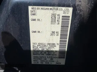 2018 Nissan Altima 2.5 SR with VIN 1N4AL3APXJC120564, listed as a IAAI auction lot 41769315 with 143,587 mi miles. Bid and sale history available at carsss.com. Image 9.