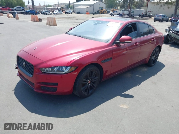 2017 Jaguar XE 25t Prestige with VIN SAJAE4BG6HA947400, listed as a IAAI auction lot 41697309 with 112,862 mi miles. Bid and sale history available at carsss.com. Image 17.