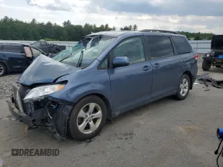 2014 Toyota Sienna LE AAS with VIN 5TDKK3DC8ES481449, listed as a Copart auction lot 60478655 with 84,136 mi miles and Salvage title. Bid and sale history available at DreamBid. Image 1.