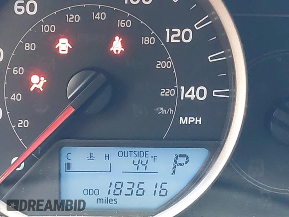 2013 Toyota RAV4 LE with VIN 2T3ZFREV0DW042846, listed as a IAAI auction lot 42059691 with 183,616 mi miles and . Bid and sale history available at DreamBid. Image 15.