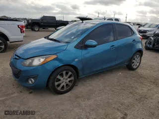 2012 Mazda Mazda2 Touring with VIN JM1DE1LY8C0149593, listed as a Copart auction lot 44600365 with 185,091 mi miles and Salvage Title. Bid and sale history available at carsss.com. Image 1.