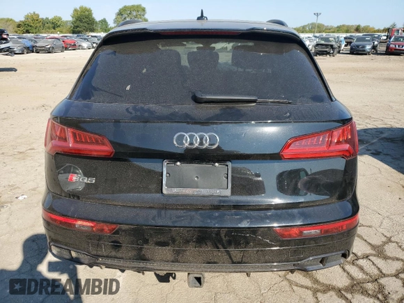 2020 Audi SQ5 Premium Plus with VIN WA1B4AFY4L2123545, listed as a Copart auction lot 71704534 with Not Provided miles and Salvage Title. Bid and sale history available at DreamBid. Image 6.