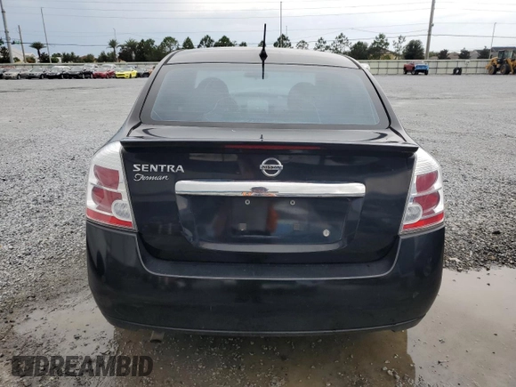 2012 Nissan Sentra S with VIN 3N1AB6AP9CL607361, listed as a Copart auction lot 59129215 with 223,231 mi miles and Salvage title. Bid and sale history available at DreamBid. Image 6.
