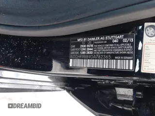 2013 Mercedes-Benz E 550 Sport z VIN WDDHF9BB9DA762365, wystawiony jako IAAI lot #41481101 z przebiegiem 172 376 mil mil oraz . Historia ofert i sprzedaży dostępna na DreamBid. Obrazek 9.