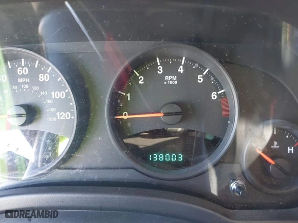 2010 Jeep Patriot Sport with VIN 1J4NF2GB8AD503836, listed as a IAAI auction lot 41337497 with 138,003 mi miles. Bid and sale history available at carsss.com. Image 7.
