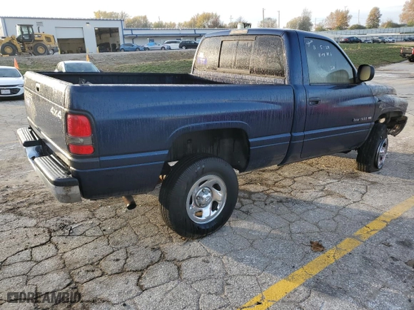 2001 Dodge Ram 1500 with VIN 1B7HF16YX1S651985, listed as a Copart auction lot 79916294 with 0 mi miles and Salvage Title. Bid and sale history available at carsss.com. Image 3.