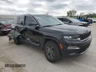 2022 Jeep Grand Cherokee Limited z VIN 1C4RJHBG4N8553420, wystawiony jako Copart lot #54849335 z przebiegiem 37 609 mil mil oraz Szkoda całkowita • Salvage title. Historia ofert i sprzedaży dostępna na DreamBid. Obrazek 4.