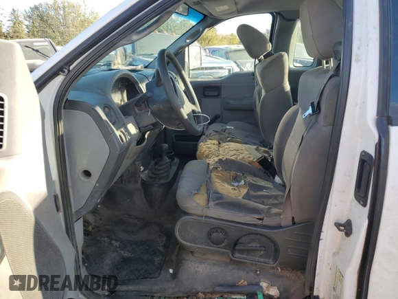 2006 Ford F-150 XL with VIN 1FTRF14WX6KD65700, listed as a Copart auction lot 76083984 with 254,693 mi miles and Salvage Title. Bid and sale history available at carsss.com. Image 7.