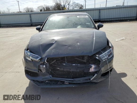 2019 Audi A3 Sedan Premium with VIN WAUAUGFF1K1013136, listed as a Copart auction lot 48603865 with 69,977 mi miles and Salvage Title. Bid and sale history available at carsss.com. Image 5.