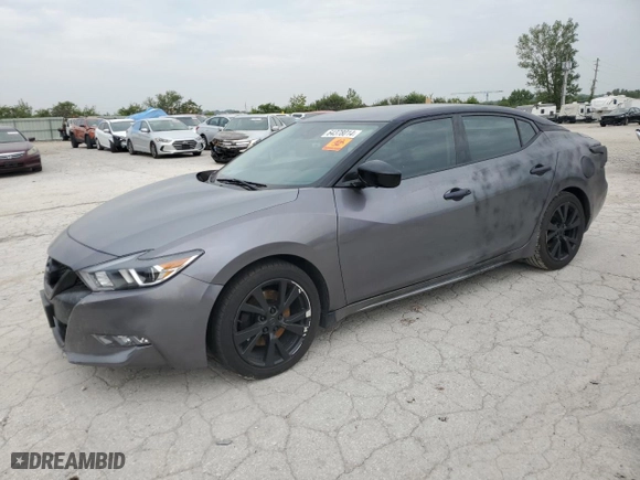 2016 Nissan Maxima 3.5 SL with VIN 1N4AA6AP9GC419186, listed as a Copart auction lot 64378014 with 0 mi miles and Salvage Title. Bid and sale history available at carsss.com. Image 1.