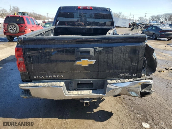 2015 Chevrolet Silverado 1500 LT with VIN 1GCVKREC6FZ191757, listed as a Copart auction lot 46595205 with 136,196 mi miles and Clean Title. Bid and sale history available at carsss.com. Image 6.