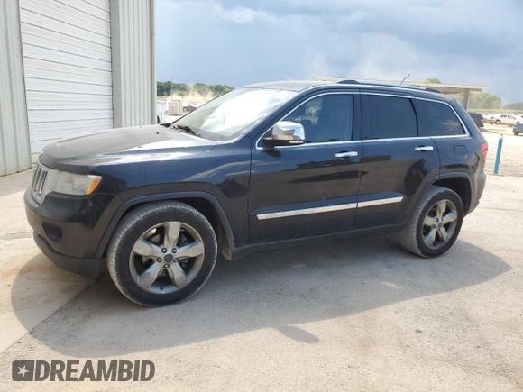 2013 Jeep Grand Cherokee Overland with VIN 1C4RJECT7DC526119, listed as a Copart auction lot 60735594 with 143,454 mi miles and Clean Title. Bid and sale history available at carsss.com. Image 1.