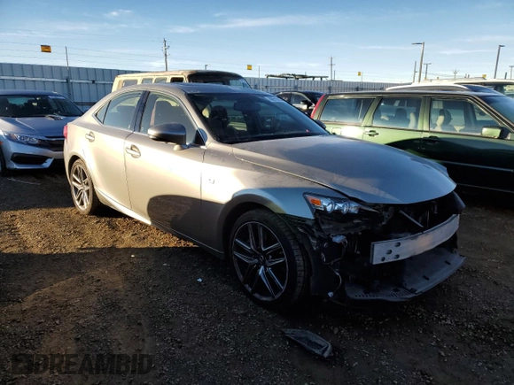 2015 Lexus IS 350 with VIN JTHBE1D24F5015381, listed as a Copart auction lot 86919204 with 62,229 mi miles and Salvage title. Bid and sale history available at DreamBid. Image 4.