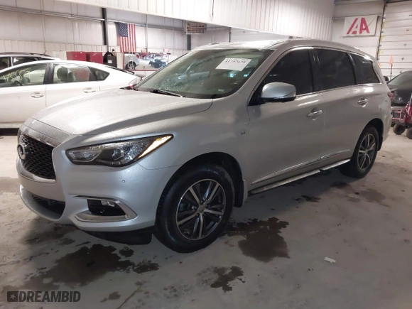 2017 Infiniti QX60 with VIN 5N1DL0MM2HC530837, listed as a IAAI auction lot 41757672 with 49,036 mi miles. Bid and sale history available at carsss.com. Image 17.