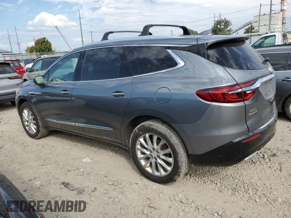 2018 Buick Enclave Essence with VIN 5GAEVAKW4JJ173452, listed as a Copart auction lot 71930334 with 121,631 mi miles and Salvage Title. Bid and sale history available at DreamBid. Image 2.