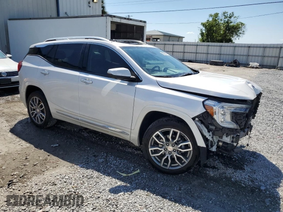 2024 GMC Terrain Denali с VIN 3GKALXEG6RL207779, выставлен на аукционе Copart как лот 50243345 с пробегом 11 548 миль миль и Списание • Salvage title. История ставок и продаж доступна на DreamBid. Изображение 4.