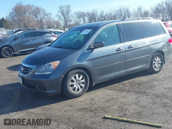 2010 Honda Odyssey EX-L with VIN 5FNRL3H68AB038541, listed as a IAAI auction lot 41813473 with 206,914 mi miles. Bid and sale history available at carsss.com. Image 17.