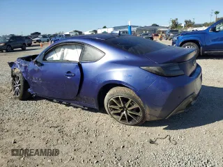 2023 Toyota GR86 with VIN JF1ZNBC12P8761297, listed as a Copart auction lot 82222144 with 0 mi miles and Salvage Title. Bid and sale history available at carsss.com. Image 2.