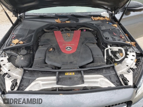 2017 Mercedes-Benz C 43 AMG with VIN WDDWJ6EB4HF556511, listed as a Copart auction lot 82282534 with 145,225 mi miles and Salvage Title. Bid and sale history available at carsss.com. Image 11.