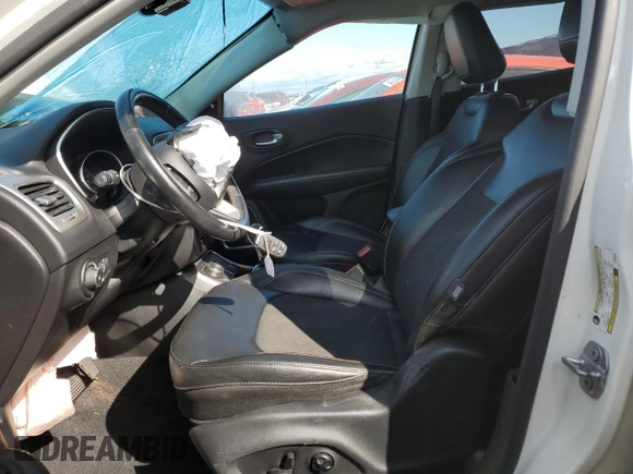 2018 Jeep Compass Altitude with VIN 3C4NJDBB2JT333149, listed as a Copart auction lot 47220945 with 179,451 mi miles and Salvage Title. Bid and sale history available at carsss.com. Image 7.