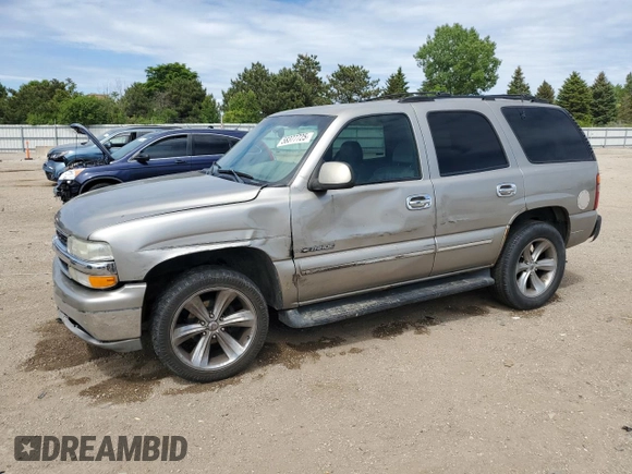 2000 Chevrolet Tahoe LT with VIN 1GNEK13T1YJ111424, listed as a Copart auction lot 58377725 with 234,034 mi miles and Salvage title. Bid and sale history available at DreamBid. Image 1.