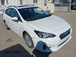 2018 Subaru Impreza Premium with VIN 4S3GTAB62J3724625, listed as a IAAI auction lot 41549792 with 71,883 mi miles. Bid and sale history available at carsss.com. Image 1.