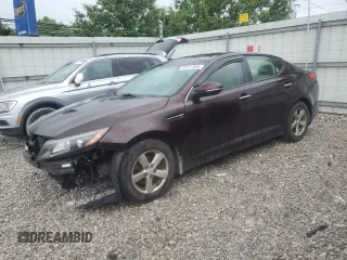 2015 Kia Optima LX z VIN 5XXGM4A75FG475592, wystawiony jako Copart lot #60017085 z przebiegiem 199 325 mil mil oraz Szkoda całkowita • Salvage title. Historia ofert i sprzedaży dostępna na DreamBid. Obrazek 1.