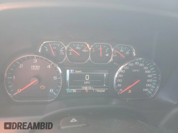 2016 Chevrolet Silverado 1500 LT with VIN 3GCPCREC2GG322576, listed as a Copart auction lot 49654595 with 169,618 mi miles and Salvage Title. Bid and sale history available at DreamBid. Image 9.
