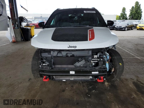 2023 Jeep Compass Trailhawk with VIN 3C4NJDDN1PT503243, listed as a Copart auction lot 60724475 with 13,063 mi miles and Salvage title. Bid and sale history available at DreamBid. Image 5.