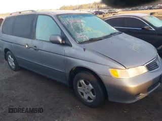 2000 Honda Odyssey EX with VIN 2HKRL1869YH599119, listed as a IAAI auction lot 41774615 with Not Provided miles and . Bid and sale history available at DreamBid. Image 1.