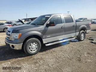 2013 Ford F-150 XL with VIN 1FTFW1CT0DKE22865, listed as a Copart auction lot 47552545 with 119,370 mi miles and Salvage Title. Bid and sale history available at carsss.com. Image 1.