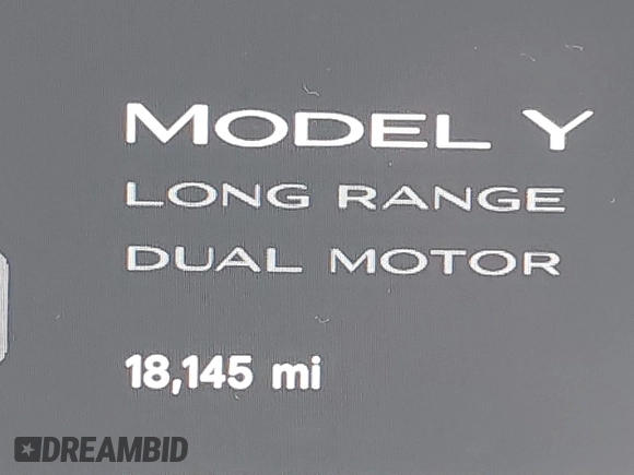 2024 Tesla Model Y Long Range with VIN 7SAYGDEE9RA269882, listed as a IAAI auction lot 41771485 with 18,145 mi miles. Bid and sale history available at carsss.com. Image 16.