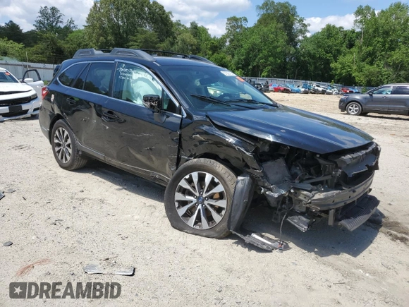 2018 Subaru Outback Limited with VIN 4S4BSANC4J3360749, listed as a Copart auction lot 57300185 with 107,678 mi miles and Salvage title. Bid and sale history available at DreamBid. Image 4.
