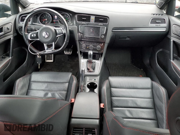 2017 Volkswagen Golf GTI S with VIN 3VW447AU5HM012375, listed as a Copart auction lot 48526375 with 53,277 mi miles and Salvage Title. Bid and sale history available at carsss.com. Image 8.