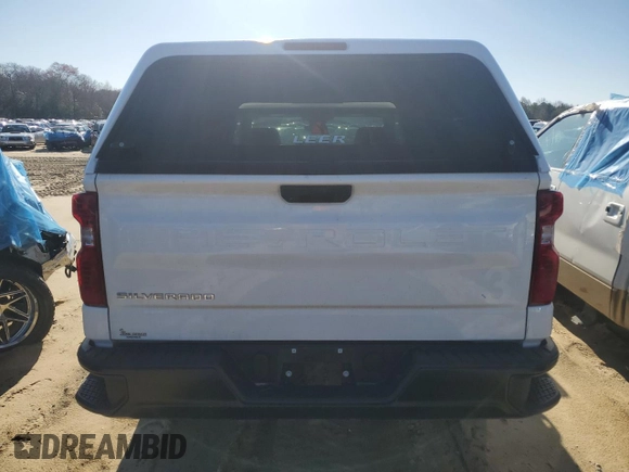 2023 Chevrolet Silverado 1500 Work Truck with VIN 3GCNAAEK2PG338721, listed as a Copart auction lot 47032125 with 144,478 mi miles and Clean Title. Bid and sale history available at carsss.com. Image 6.