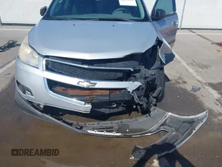 2012 Chevrolet Traverse LS with VIN 1GNKRFED0CJ405987, listed as a IAAI auction lot 42073525 with 162,300 mi miles and . Bid and sale history available at DreamBid. Image 6.