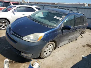 2004 Toyota Sienna XLE with VIN 5TDZA22CX4S148523, listed as a Copart auction lot 49612985 with 238,299 mi miles and Salvage Title. Bid and sale history available at carsss.com. Image 1.