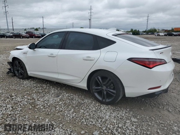 2023 Acura Integra Technology with VIN 19UDE4H62PA005399, listed as a Copart auction lot 56639145 with 51,340 mi miles and Salvage title. Bid and sale history available at DreamBid. Image 2.