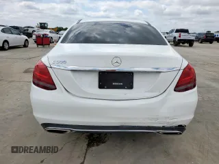 2020 Mercedes-Benz C 300 with VIN W1KWF8DB7LR571932, listed as a Copart auction lot 55862105 with 69,808 mi miles and Salvage Title. Bid and sale history available at DreamBid. Image 6.