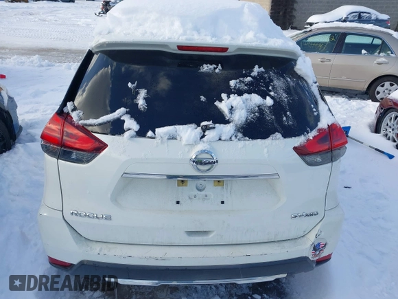 2017 Nissan Rogue S with VIN KNMAT2MV9HP530645, listed as a IAAI auction lot 41544319 with 82,755 mi miles. Bid and sale history available at carsss.com. Image 16.