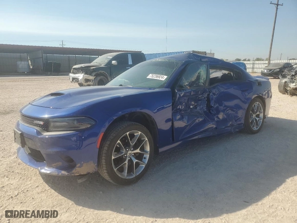 2020 Dodge Charger GT with VIN 2C3CDXHG1LH212390, listed as a Copart auction lot 75236924 with NaN miles and Salvage Title. Bid and sale history available at carsss.com. Image 1.