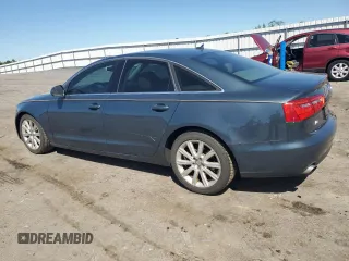 2013 Audi A6 Premium Plus with VIN WAUGFAFC9DN053872, listed as a Copart auction lot 54935735 with 117,804 mi miles and Clean title. Bid and sale history available at DreamBid. Image 2.