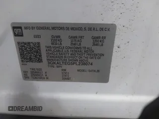 2023 GMC Terrain SLE with VIN 3GKALTEG5PL238074, listed as a IAAI auction lot 41592372 with 64,148 mi miles. Bid and sale history available at carsss.com. Image 9.