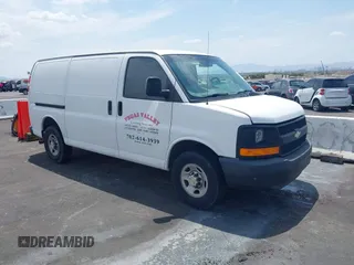 2008 Chevrolet Express Cargo with VIN 1GCGG25C581171941, listed as a IAAI auction lot 42777650 with 186,456 mi miles and . Bid and sale history available at DreamBid. Image 1.
