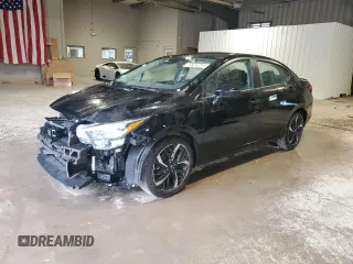 2024 Nissan Versa SR with VIN 3N1CN8FV5RL914120, listed as a Copart auction lot 62742945 with 25,046 mi miles and Clean title. Bid and sale history available at DreamBid. Image 1.