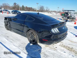2021 Ford Mustang GT with VIN 1FA6P8CF3M5125450, listed as a IAAI auction lot 41632279 with 66,839 mi miles. Bid and sale history available at carsss.com. Image 3.