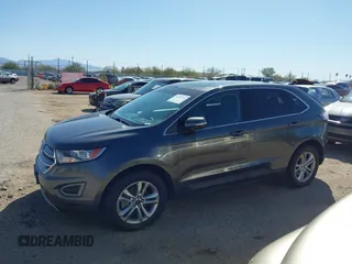 2016 Ford Edge SEL with VIN 2FMPK3J96GBC37586, listed as a IAAI auction lot 41726415 with 190,533 mi miles. Bid and sale history available at carsss.com. Image 14.