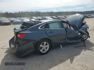 2019 Chevrolet Malibu LS with VIN 1G1ZB5ST6KF205532, listed as a Copart auction lot 45573095 with Not Provided miles and Salvage Title. Bid and sale history available at DreamBid. Image 3.