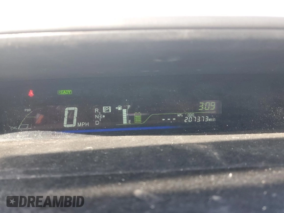 2012 Toyota Prius Two with VIN JTDZN3EU2C3018444, listed as a Copart auction lot 49253495 with 207,373 mi miles and Salvage Title. Bid and sale history available at DreamBid. Image 9.